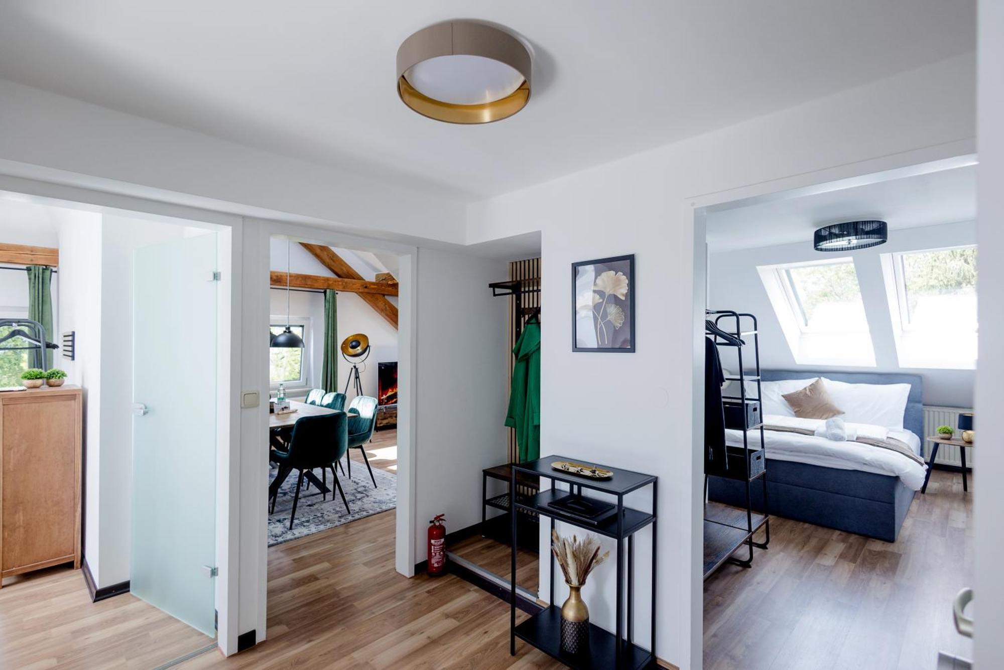 Uniqe I 115qm I 3 Schlafzimmer I Naehe Messe Apartment